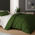 Eucalyptus Duvet Cover // Forest (Full / Queen)