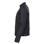 Dominic Leather Jacket // Navy (XL)