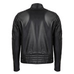 Glacier Leather Jacket // Black (3XL)