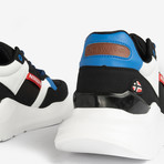 Christopher Sneaker // Black + Blue (Men's Euro Size 40)