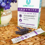 Lemon Lavender // Immunity + Calm Vitamin Drink Mix // 30-Pack