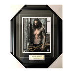 Jason Momoa // Framed Autographed Display // Aquaman