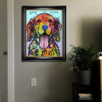 "Dog is Love" // Textured Giclee Print by Dean Russo