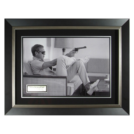 Couch // Steve McQueen Collectible Display // Unsigned