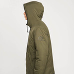 Jensen Reversible Jacket // Charcoal + Khaki (M)