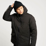 Jensen Reversible Jacket // Black + Navy (2XL)