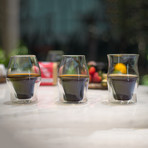 AVENSI Coffee Enhancing Glasses // 3 Piece Complete Set