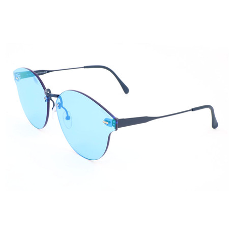 Unisex Panamá Celeste Sunglasses // Blue