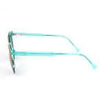 Unisex Lucia Surface Anice Sunglasses // Blue + Orange