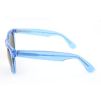 Men's Classic Lazuli Sunglasses // Blue Transparent