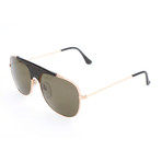 Men's Primo Belloccio Sunglasses // Gold
