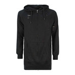 Rolie Zip-Up Sweatshirt // Black (L)