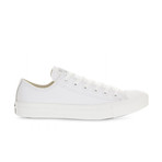 Men's Chuck Taylor Leather Low Top // White (UK: 4)