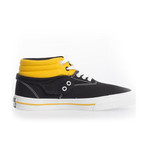 Unisex Skid Grip Shoe // Black + Yellow (UK: 2.5)
