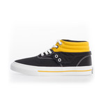 Unisex Skid Grip Shoe // Black + Yellow (UK: 5.5)