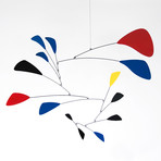 Four Color Ganymede // Modern Hanging Mobile