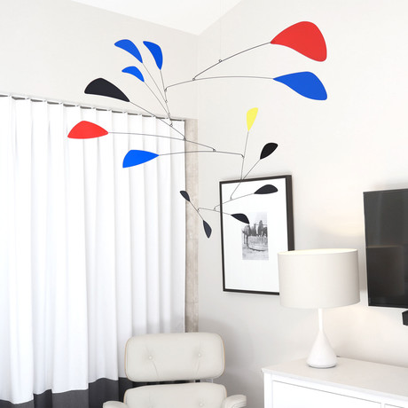 Four Color Ganymede // Modern Hanging Mobile