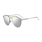 Women's Motion Sunglasses // Ruthenium + Silver