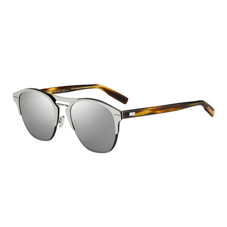 Men's Chrono Sunglasses // Silver + Brown