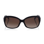 Women's Coquette Sunglasses // Black + Brown