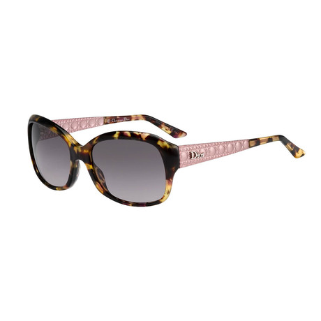 Women's Coquette Sunglasses // Havana + Pink
