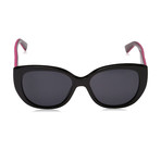 Women's Sunglasses // Black + Pink