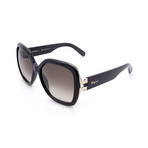 Women's SF781S-001 Buttefly Sunglasses // Black + Brown Gradient