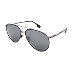 Burberry // Men's BB3108-12956G Aviator Sunglasses // Gunmetal + Gray