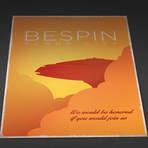 Bespin Travel Poster // Star Wars (20"H X 16"W)
