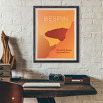 Bespin Travel Poster // Star Wars (17"H X 11"W)
