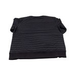 Men's Badger Quilted Sweatshirt // Black (XS)