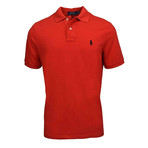 Mesh Polo // Red (M)