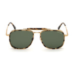 Unisex Huck Sunglasses // Havana + Green