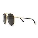 Men's FT0694S Sunglasses // Havana + Gold