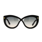 Women's FT0577-FS Sunglasses // Black