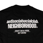 ASSC x NEIGHBORHOOD Cambered T-Shirt // Black (L)