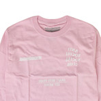 ASSC x NEIGHBORHOOD Long Sleeve T-Shirt // Pink (S)