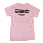 ASSC x NEIGHBORHOOD Cambered T-Shirt // Pink (L)