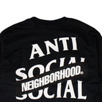 ASSC x NEIGHBORHOOD Long Sleeve T-Shirt // Black (M)