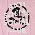 ASSC x NEIGHBORHOOD Cambered T-Shirt // Pink (M)