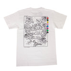 ASSC Color In T-Shirt // White (L)