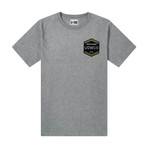 College T-Shirt // Gray (L)