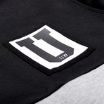 Technical Hoody // Black + Gray (XL)