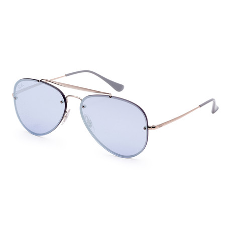 Men's Fashion RB3584N-90531U58 Polarized Sunglasses // Copper + Purple + Gold Gradient