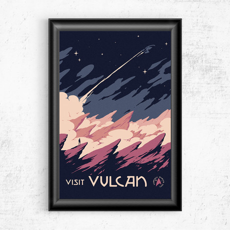 Visit Vulcan // Star Trek (17"H X 11"W)