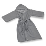 Sweatshirt Hooded Robe // Gray