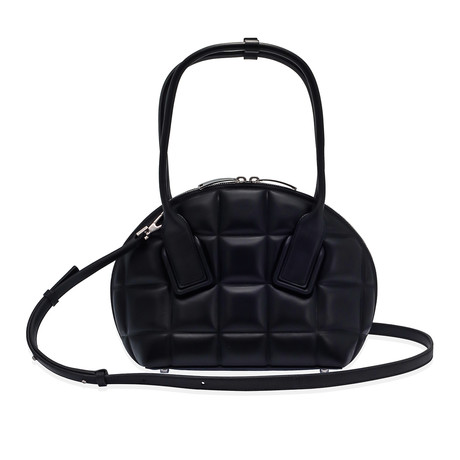Bottega Veneta // Women's Swoop Top Handle Bag // Black