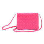 Bottega Veneta // Women's Messenger Bag // Neon Pink