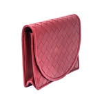 Bottega Veneta // Women's Mini Crossbody Wallet // Bordeaux