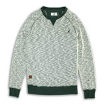 Inject Effect Knit Sweater // Ace Green (M)
